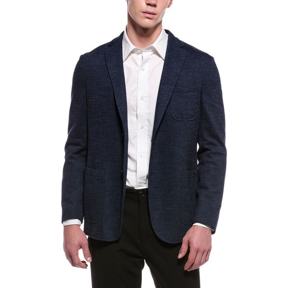 Slowear Mens  Montedoro Wool-Blend Sportscoat, Blue